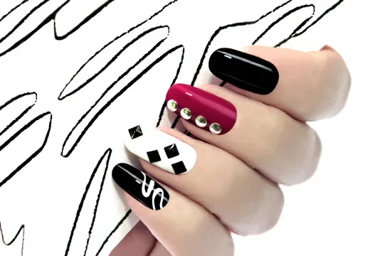 Crazy Chic Passion Nails